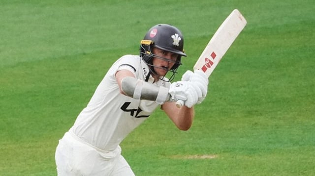 Curran looked in good form while batting at No 4 for the county champions at the Oval after his latest stint in the IPL