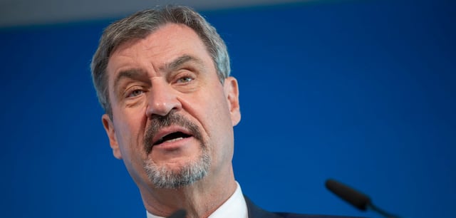 Bayerns Ministerpräsident Markus Söder (CSU)