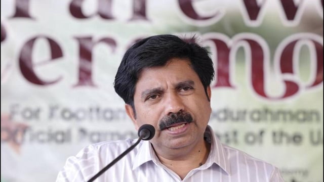 The Congress national leadership on Monday announced Aryadan Shoukath as its candidate in the upcoming by-election in the Nilambur assembly constituency in Kerala (HT photo)