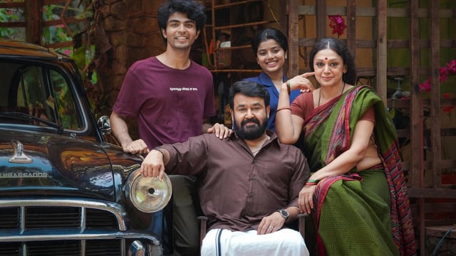 Thudarum was compared with Mohanlal's 2013 hit Drishyam.