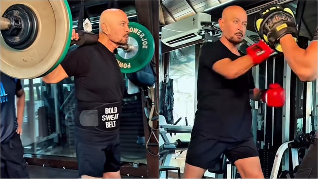 Rakesh Roshan redefines fitness with inspiring gym workout routine. 