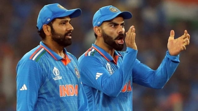 Rohit and Kohli during an ODI game | Image: ANI