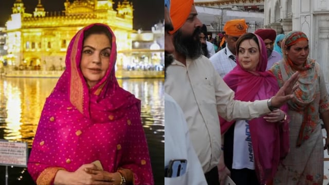 Nita Ambani at the Golden Temple