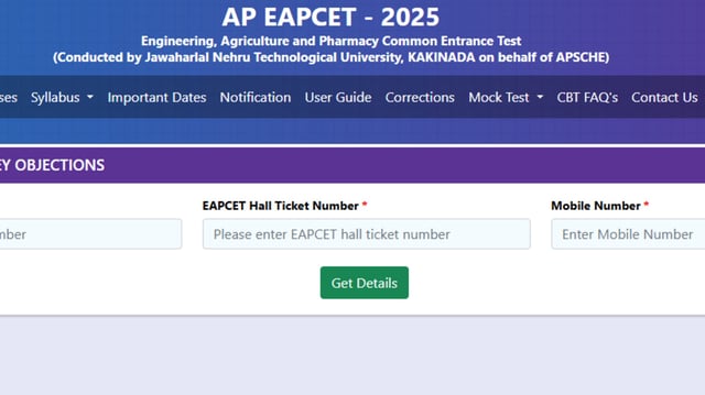 AP EAMCET 2025 answer key for Agriculture and Pharmacy is out at cets.apsche.ap.gov.in, The direct link to check is given here, 