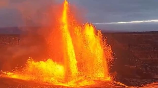 Kilauea Volcano eruption: Hawai'i Volcanoes National Park, which is roughly 200 miles and a number of islands southeast of Honolulu, was the site of the eruption. 