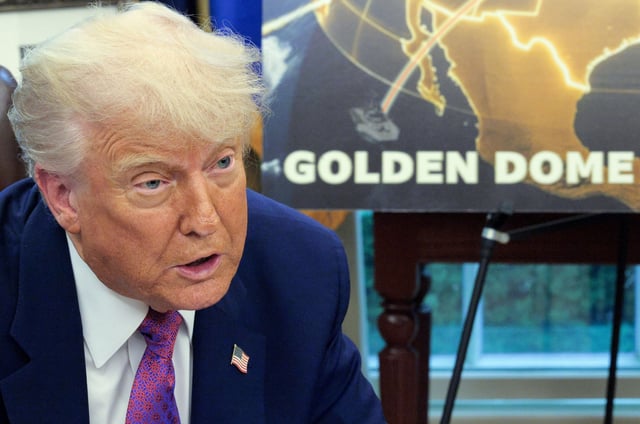 U.S. President Donald Trump speaks in the Oval Office at the White House on May 20, 2025 in Washington, DC.