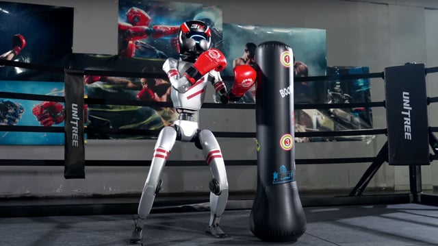 The robots underwent extensive training to ensure combat readiness.