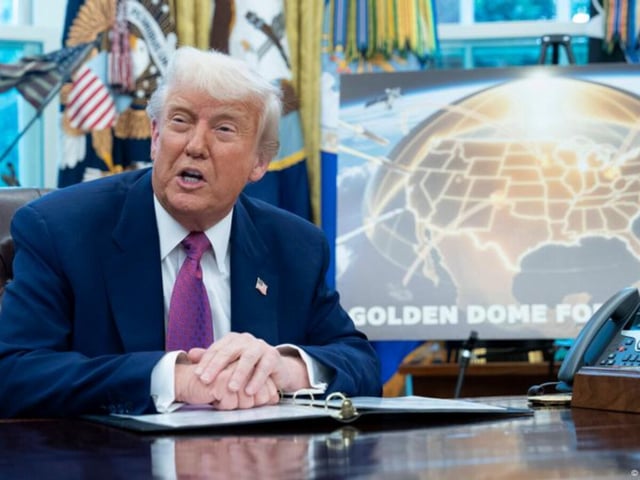 Raketenabwehrprogramm "Golden Dome": Laut US-Präsident Trump noch in seiner Amtszeit fertig