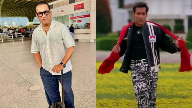 Chunari Chunari, sung by Abhijeet Bhattacharya, was originally picturised on Salman Khan.