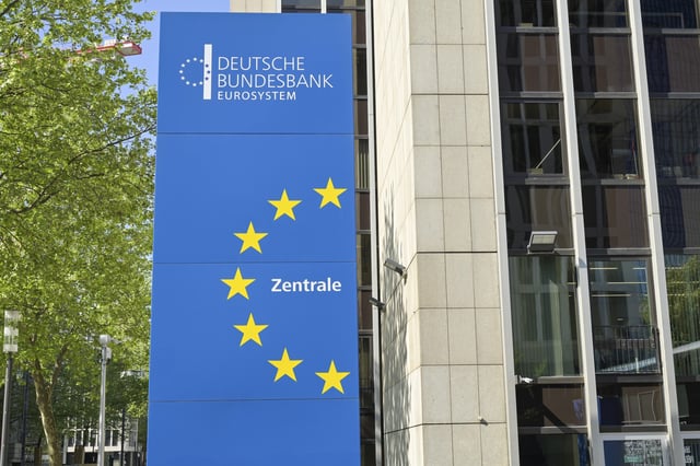 Zentrale Deutsche Bundesbank, Mainzer Landstraße 46, Frankfurt, Hessen, Deutschland, Europa
