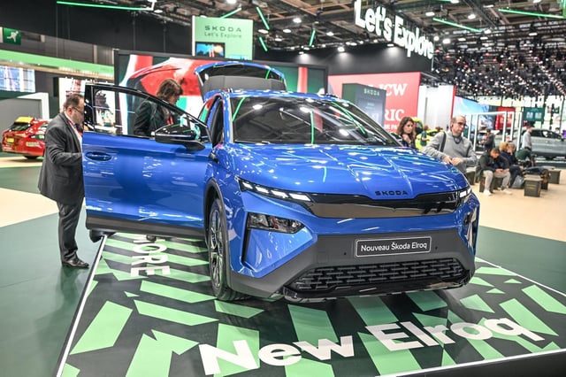 Selon les chiffres des ventes européennes en avril, publiés ce mardi 27 mai 2025, Tesla est largement devancée par plusieurs constructeurs, dont Skoda, leader avec son SUV Elroq (Ici, le 14 octobre 2024).