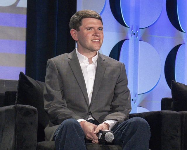 James Talarico pictured at an event on March 08, 2024 in Austin, Texas.