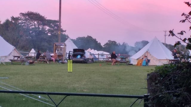 Residents near the holiday site described conditions in the village as “intolerable”