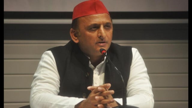 Samajwadi Party president Akhilesh Yadav. (HT file)
