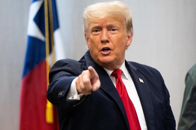 Archivo - El presidente de EEUU, Donald Trump.