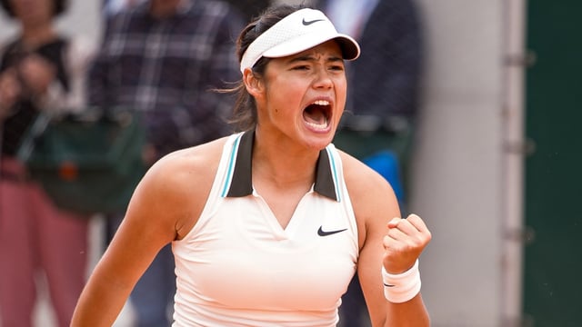 Raducanu says she has “done a pretty good job of improving” in the past few weeks