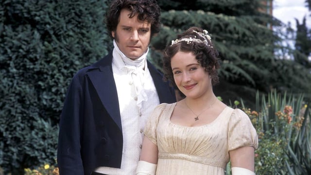 Colin Firth and Jennifer Ehle in the BBC’s 1995 version of Pride and Prejudice, thought to be one of the best Jane Austen adaptations
