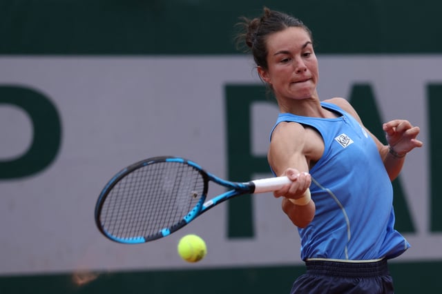 Loïs Boisson qualifiée pour le deuxième tour de Roland Garros.