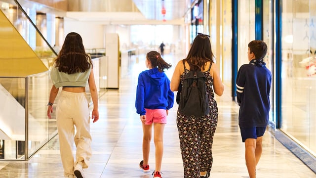 Shopping malls get less foot traffic these days.