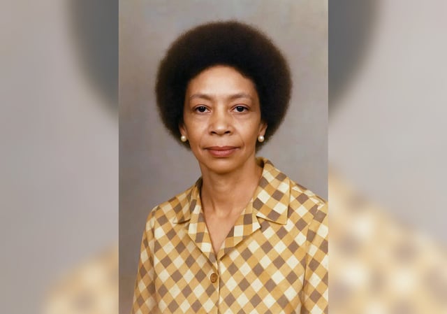 An AI generated image of Vivian Moss based on family photos.