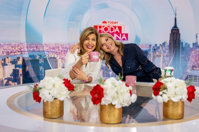 Hoda Kotb and Jenna Bush Hager Tuesday, January 7, 2025.