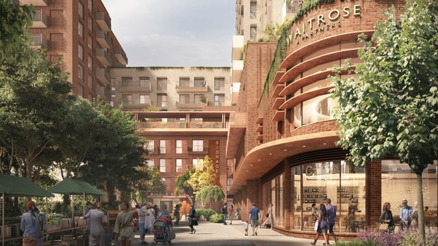 John Lewis Partnership’s plans for the development in Ealing have been approved