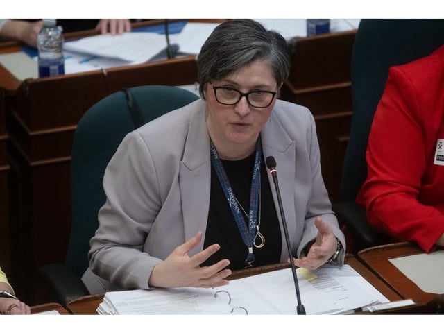  Karen Gatien, deputy minister of the Natural Resources Department, told a committee meeting in Halifax on Tuesday, May 27, 2025, that mining brings high-paying, technical jobs to rural areas where more Nova Scotians can thrive.