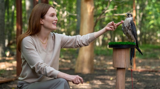 Julianne Moore gives an alluring performance in Sirens, now streaming on Netflix.