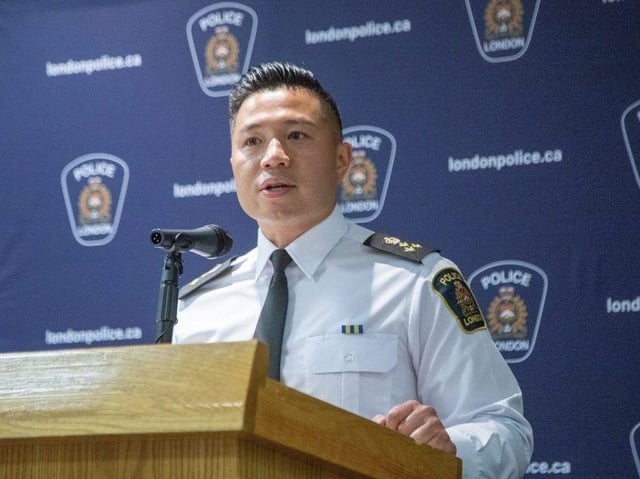 London Police Chief Thai Truong.