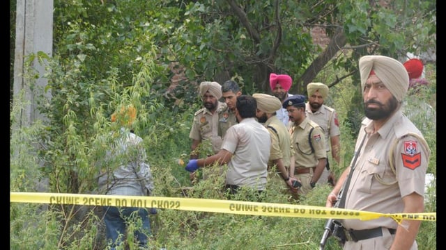 A suspected operative of the banned terror group Babbar Khalsa International (BKI) was killed in a powerful explosion while attempting to retrieve a buried explosive near Naushehra village along the Amritsar-Majitha road on Tuesday morning.