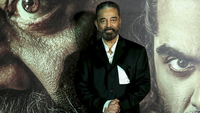 Actor Kamal Haasan's remark on Kannada language during the promotion of his upcoming film Thug Life has sparked a row. (PTI Photo)