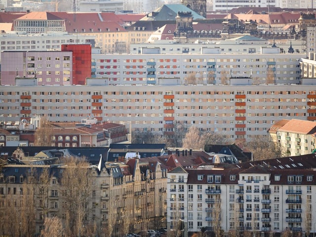 In Dresden sind die Mietpreise gestiegen (Archivbild).