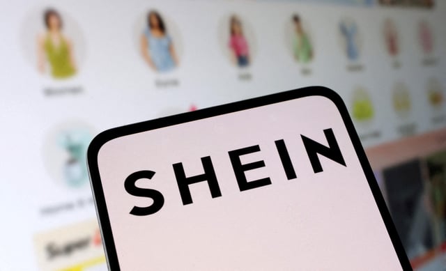 Shein logo and their web shop are seen in this illustration taken, May 16, 2024. REUTERS/Dado Ruvic/Illustration/File Photo