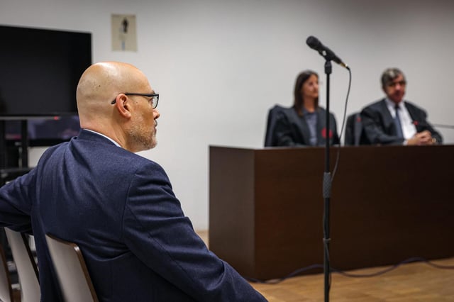 Saül Gordillo, antes del juicio por agresión sexual