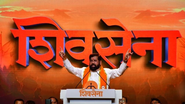 Maharashtra deputy chief minister Eknath Shinde 