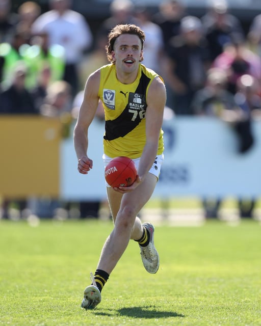 West Coast have swooped on VFL star Tom McCarthy with the No.1 pick in the mid-season draft on Wednesday. 