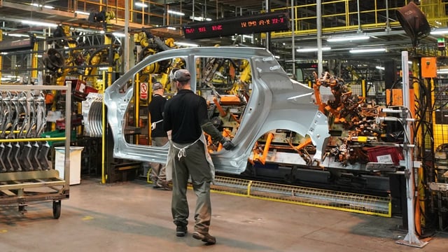 Nissan’s factory in Sunderland is currently operating at barely half capacity