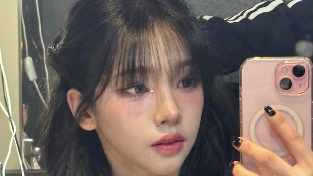 aespa's Karina shared pictures on Instagram.