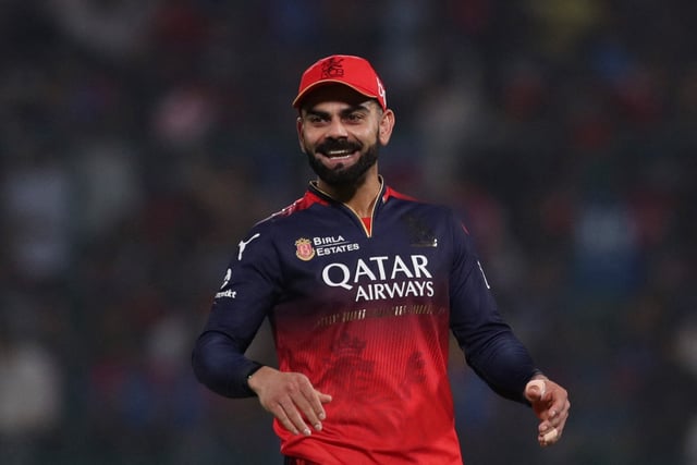 Cricket - Indian Premier League - IPL - Delhi Capitals v Royal Challengers Bengaluru - Arun Jaitley Stadium, New Delhi, India - April 27, 2025 Royal Challengers Bengaluru's Virat Kohli celebrates after taking the wicket of Delhi Capitals' Tristan Stubbs REUTERS/Mihir Singh/File Photo