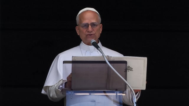 Pope Leo XIV appealed for an end to the wars in Gaza and Ukraine, citing the death of children