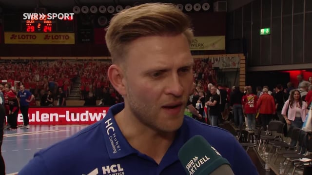 Johannes Wohlrab, Trainer der Eulen Ludwigshafen, im Interview mit SWR Sport