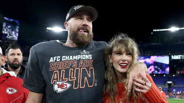 Travis Kelce and Taylor Swift have been dating since 2023. 