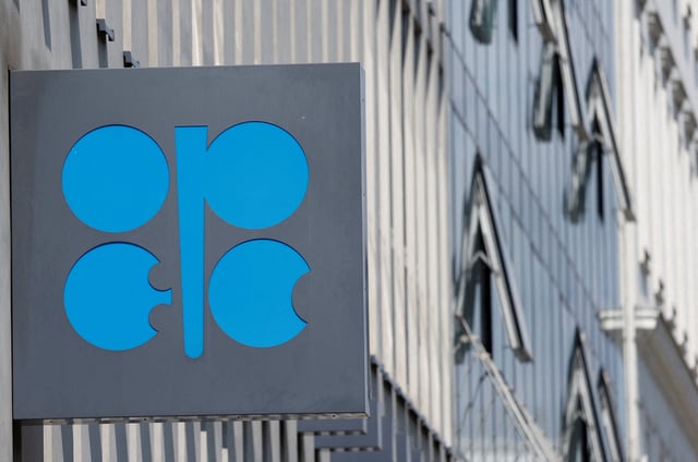 A view shows the logo of the Organization of the Petroleum Exporting Countries (OPEC) outside its headquarters in Vienna, Austria, May 28 , 2024. REUTERS/Leonhard Foeger/File Photo