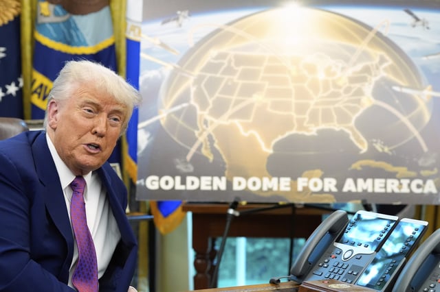 President Donald Trump speaks in the Oval Office of the White House, Tuesday, May20, 2025, in Washington.