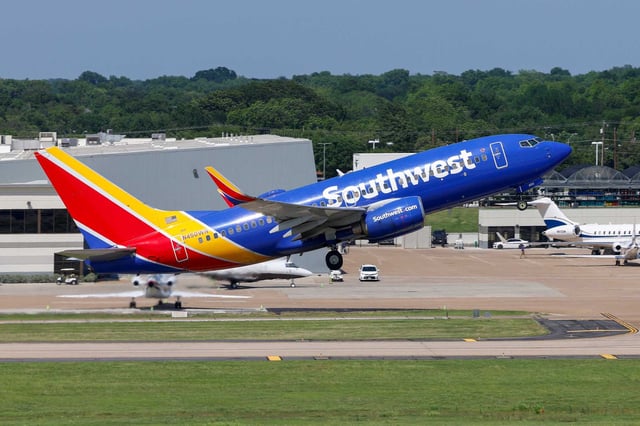 Southwest said Tuesday that it will be charging $35 for a first checked bag and $45 for a second checked bag. Weight and size limits will apply for bags.