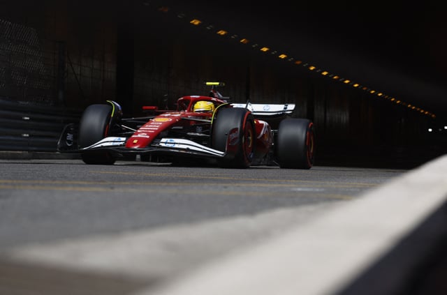 Formula One F1 - Monaco Grand Prix - Circuit de Monaco, Monaco - May 24, 2025 Ferrari's Lewis Hamilton during qualifying REUTERS/Stephanie Lecocq