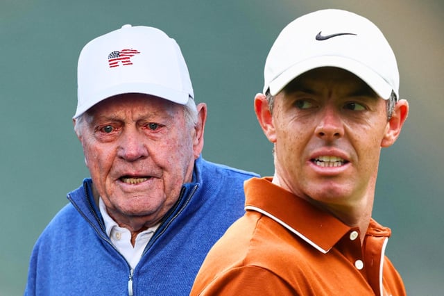 PGA Tour&#39;s Rory McIlroy Has a Masters Truth Bomb Dropped on Him by Jack Nicklaus. (Image Collage | Credits: Getty Images)