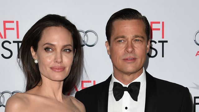 Brad Pitt candidly opened up about his divorce from Angelina Jolie.
(Photo by MARK RALSTON / AFP)