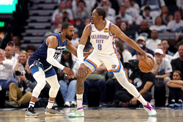 The Thunder are heavily favored in Game 5 of the Western Conference Finals tonight in OKC, where they won Games 1 and 2 by a total of 41 points.