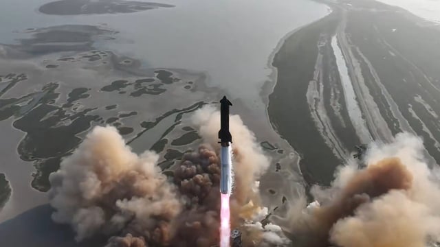 SpaceX Starship rocket Super Heavy booster test flight 9